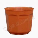 Горшок для цветов Восьмигранный 10 терракот  10 шт/упак. оптом