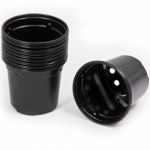 Горшок Рассада 0,25 л черная  25 шт/упак. оптом